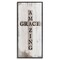 Stupell Industries Amazing Grace Rustic Cross Framed Giclee Art